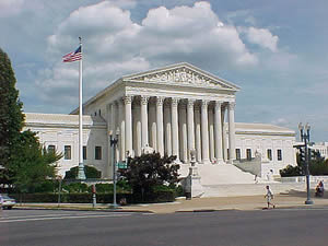 U.S. Supreme Court building exterior view