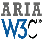 ARIA W3C logo