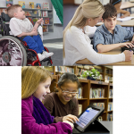 Students using Assistive Technology