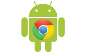 logos for Google Chrome and Android OS